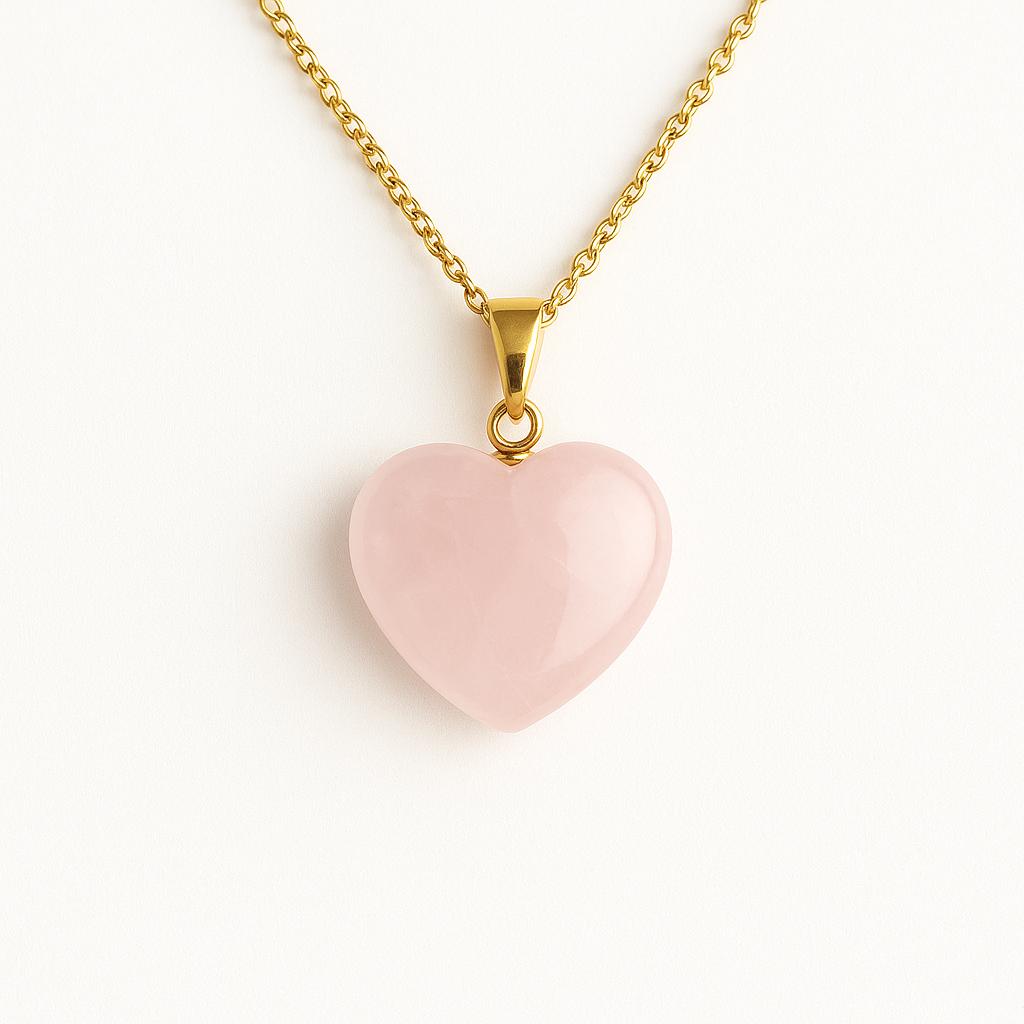 آویزقلبی رزکوارتز