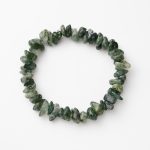 دستبند مهره شکسته عقیق خزه