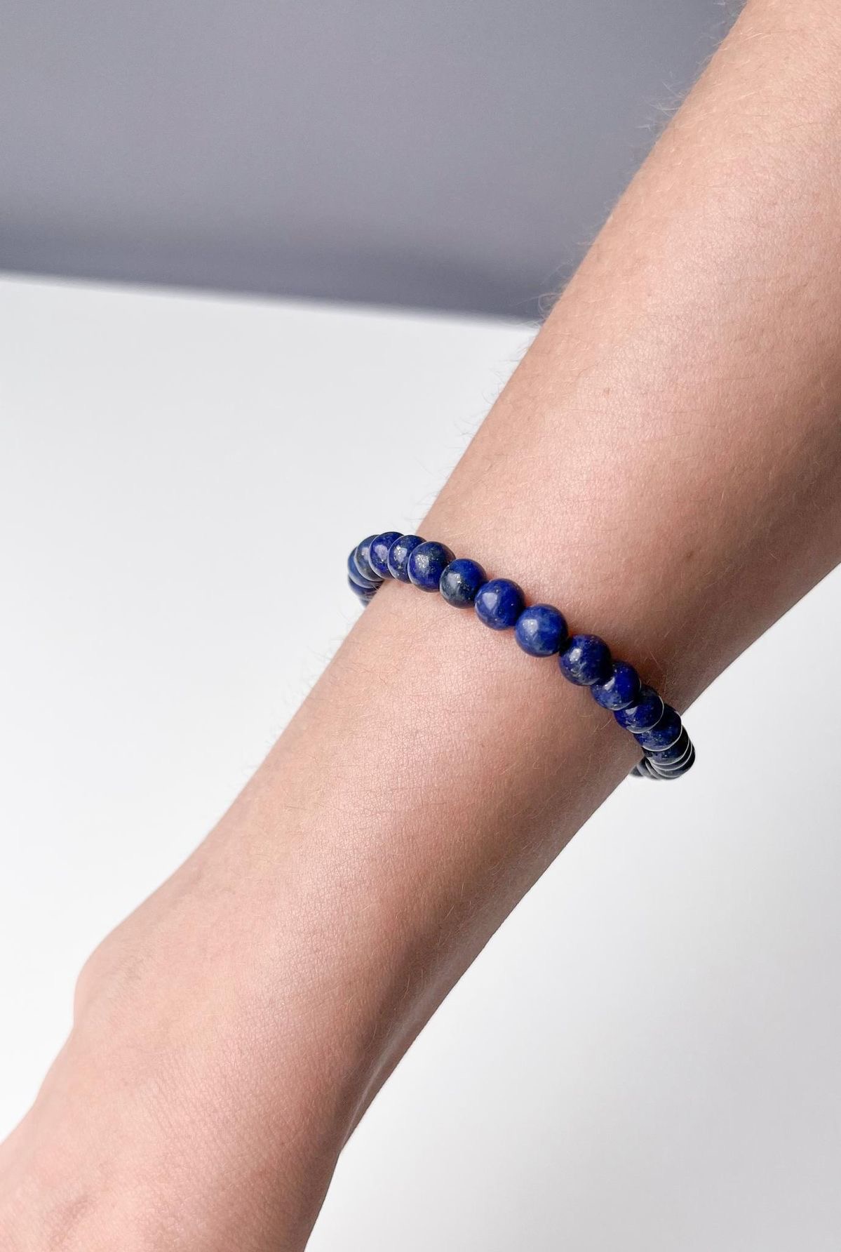 دستبند لاجورد طبیعی - Image 3