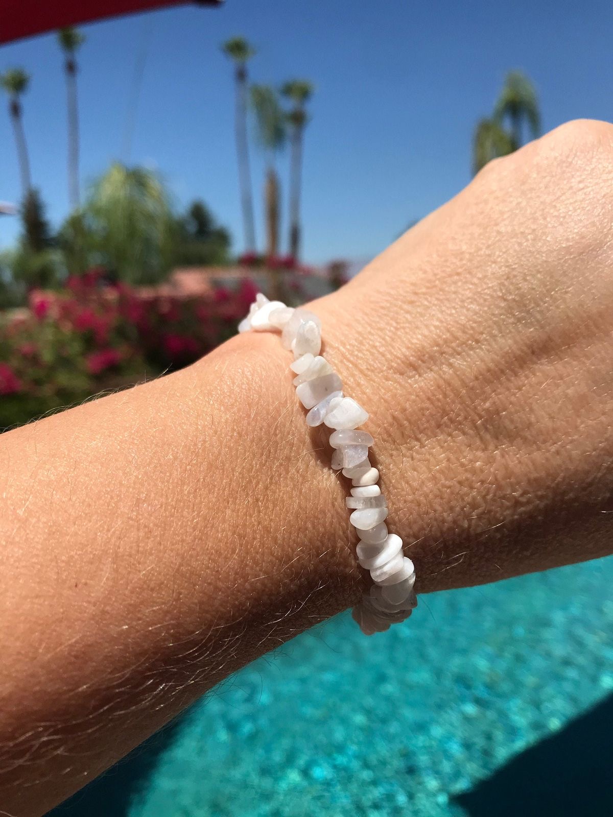 دستبند مون استون مهره چیپسی - Image 3