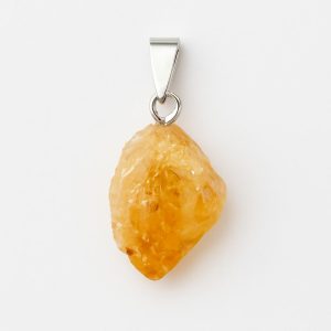 آویز گردنی بلور سیترین طبیعی سوبی گالری