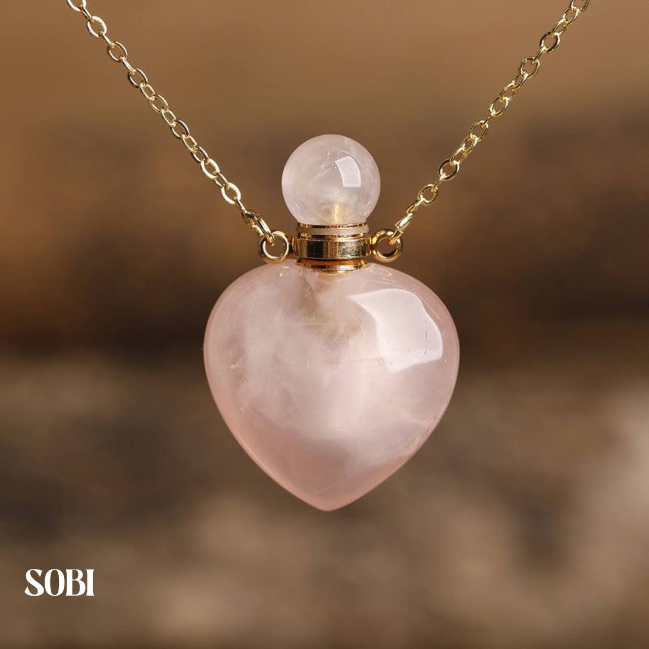 جاعطری سنگی رزکوارتز - Image 2