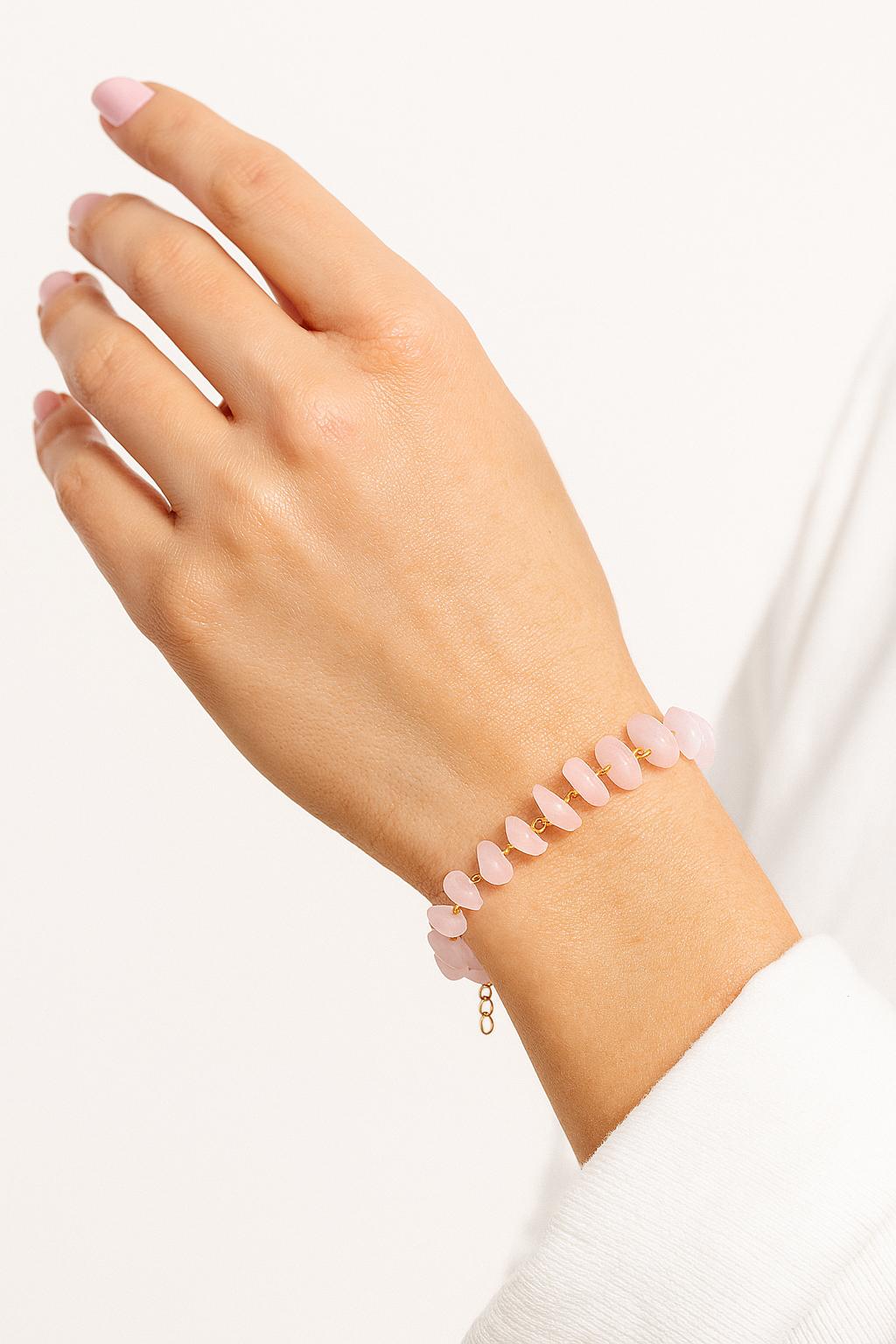 دستبند رزکوارتز زنجیری سوبی گالری