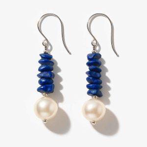 گوشواره لاجورد و مروارید (2)