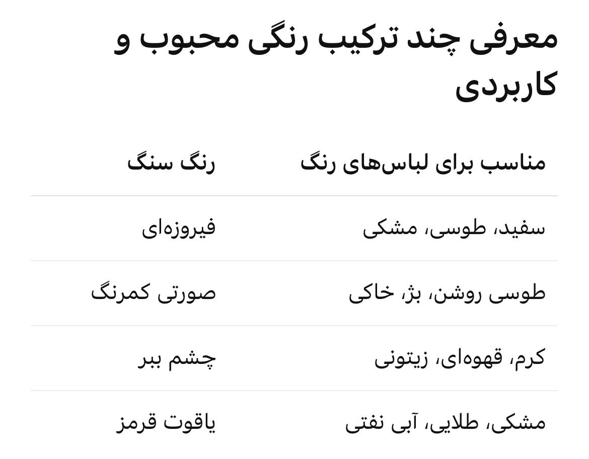 نکات کلیدی برای ست کردن اکسسوری سنگی با لباس مجلسی سوبی گالری
