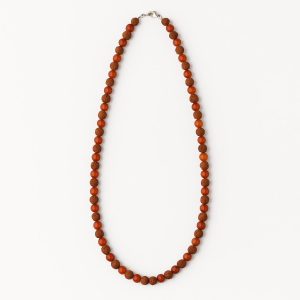 گردنبند رودراکشا و کارنلین