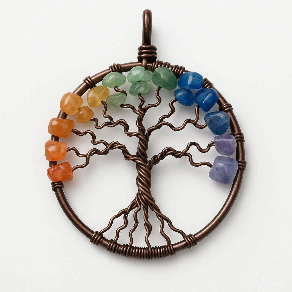 آویز درخت هفت چاکرا