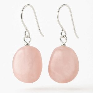 گوشواره رزکوارتز تامبلی