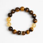 دستبند سیترین و چشم ببر سوبی گالری