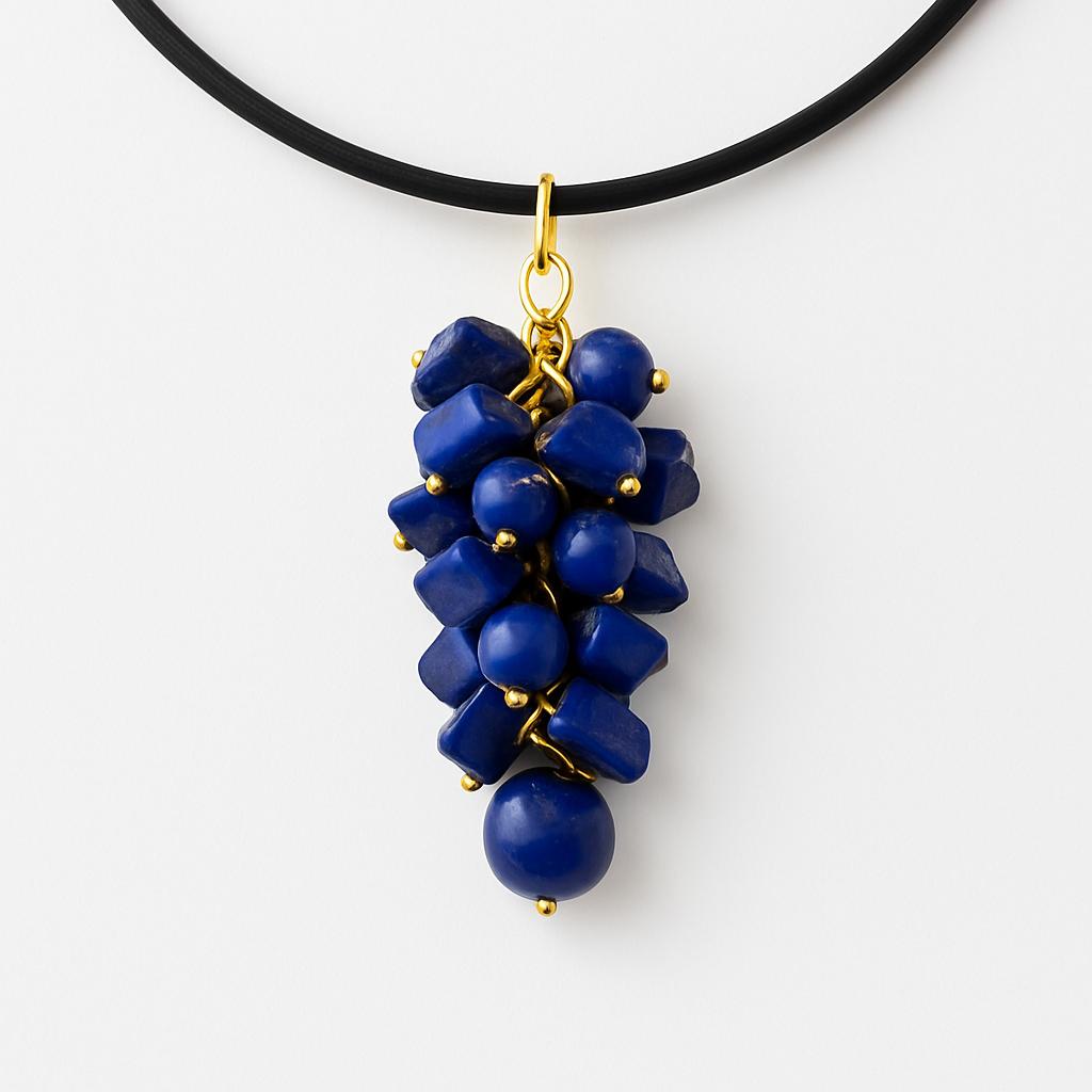 آویز لاجورد خوشهای