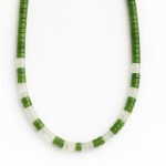 گردنبند یشم و کوارتز