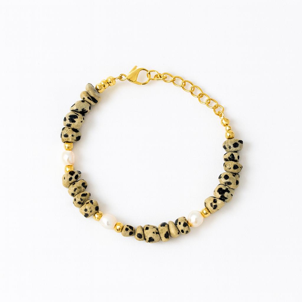 دستبند دالماتین و مروارید پرورشی سوبی گالری