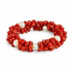 دستبند جاسپر و مروارید پرورشی سوبی گالری