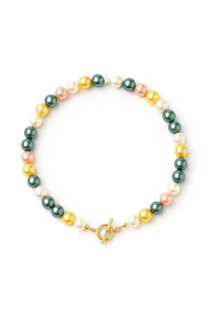 گردنبند مروارید شل با قفل T سوبی گالری