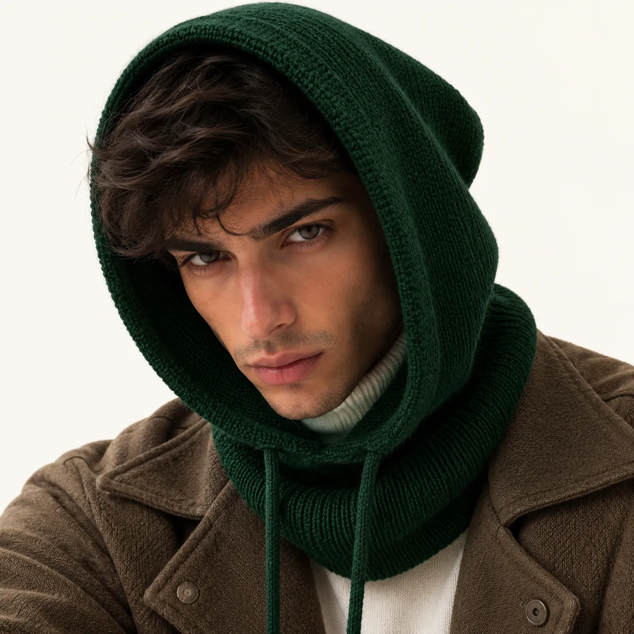 کلاه هودی بافتنی دستبافت سوبی گالری